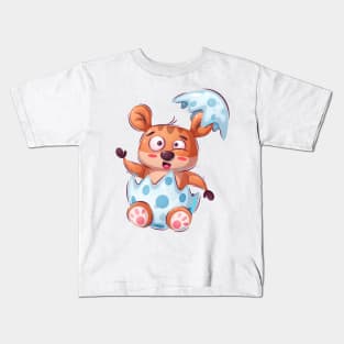 Baby Bear hatching Kids T-Shirt